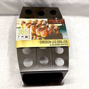 NORDIC WARE  CHICKEN LEG GRILLER & JALAPEÑO ROASTER RACK